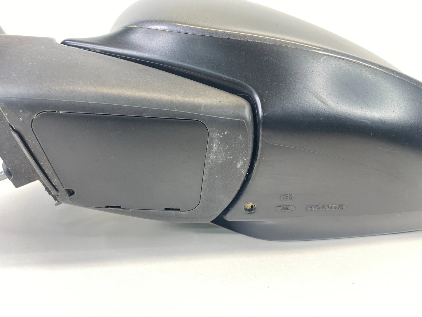 2008-2012 HONDA ACCORD LEFT DRIVER SIDE VIEW DOOR MIRROR BLACK ASSY OEM