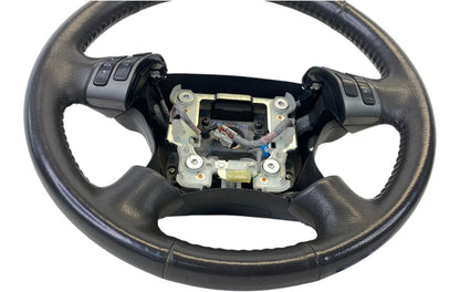 2005-2010 HONDA ODYSSEY STEERING WHEEL LEATHER BLACK W/ AUDIO CRUISE CONTROL OEM