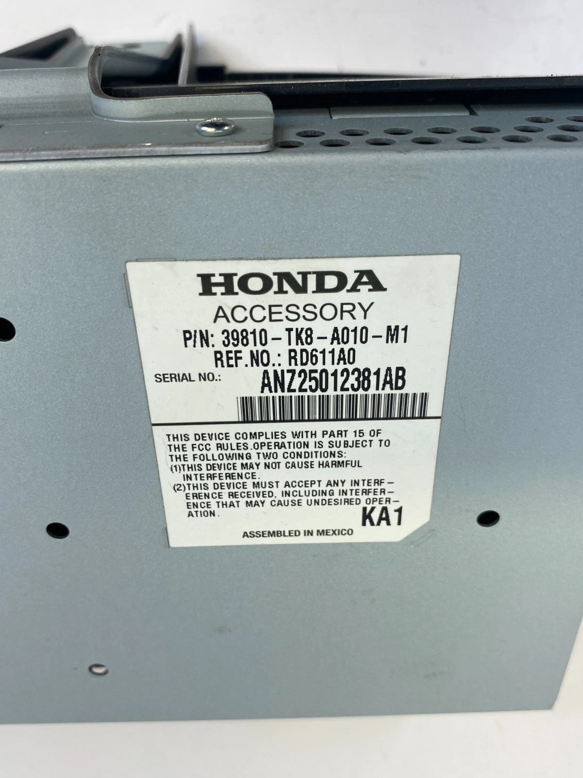 2011-2013 HONDA ODYSSEY DASH INFO NAVIGATION DISPLAY SCREEN OEM 39810-TK8-A010M1