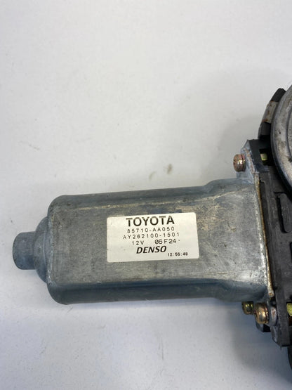 2003-2008 TOYOTA COROLLA REAR LEFT BACK SIDE DOOR WINDOW MOTOR 85710-AA050 OEM