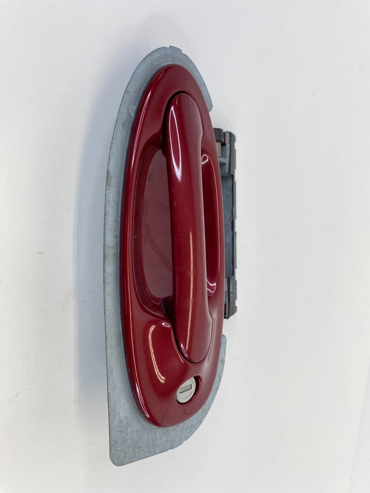 03-07 Saab 9-3 Front Left Exterior Door Handle Assy 294 Chili Red 12791304 OEM