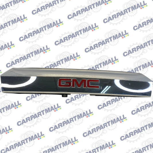 2010-2012 GMC TERRAIN TRUNK LID GARNISH LICENSE PLATE BEZEL MOLDING W/ CAMERA