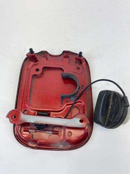 2008-2013 NISSAN ROGUE FUEL FILLER GAS DOOR LID COVER W/ FUEL TANK CAP OEM