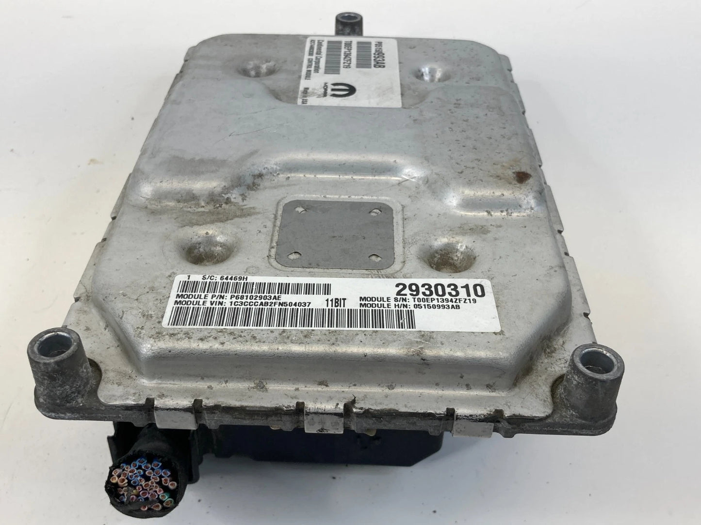 2015 Chrysler 200 2.4L Engine Computer Control Module ECM 5150993AB P68102903AE