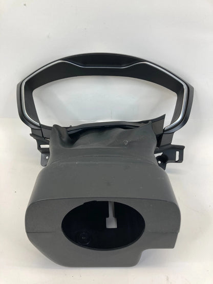 13-20 FORD FUSION STEERING COLUMN UPPER & LOWER CLUSTER COVER TRIM HS73-3533-A