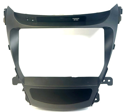14-16 HYUNDAI ELANTRA CENTER DASH RADIO TRIM CLOCK BEZEL PANEL 94510-3XAA0 OEM