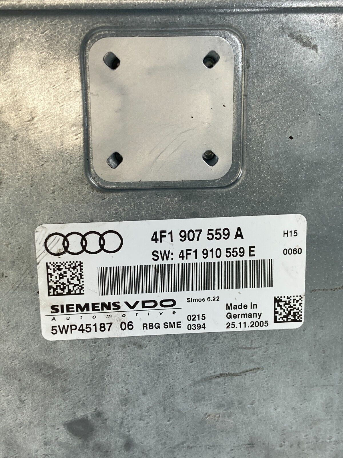 2005 2006 Audi A6 Quattro Engine Computer Control Module ECM ECU PCM 4F1910559E