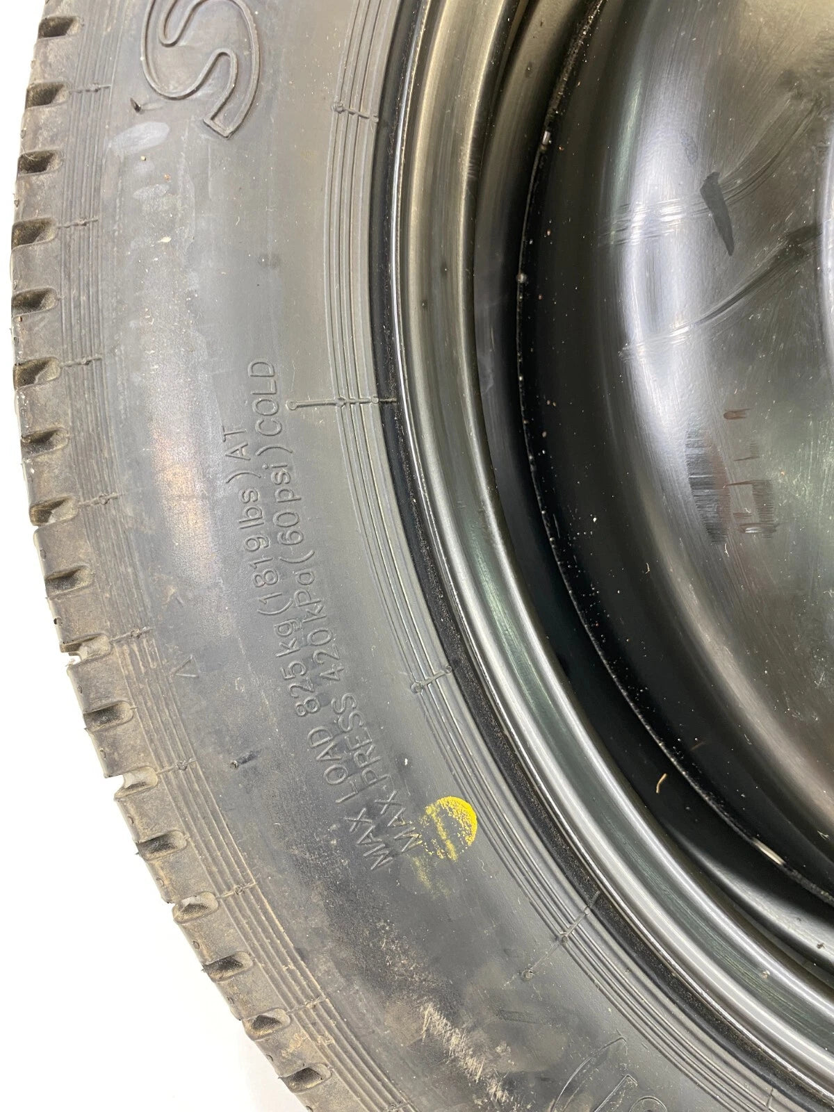 08-12 HONDA ACCORD EMERGENCY SPARE TIRE 16" WHEEL COMPACT DONUT T135/80D16 101M