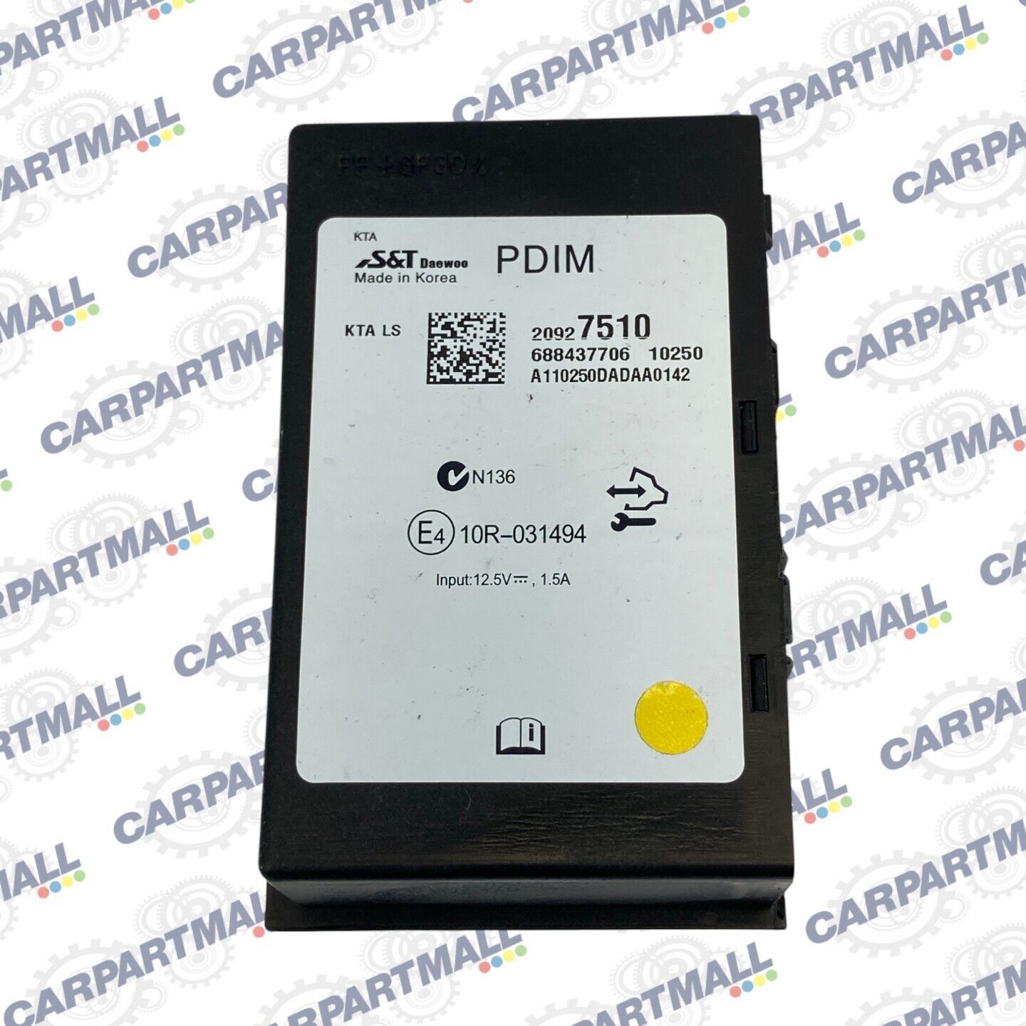 2011 2012 Buick Regal Multi Media Player Interface Module Unit 22796545 OEM