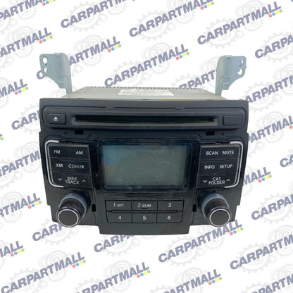 2011 HYUNDAI SONATA RADIO AM FM CD PLAYER STEREO RECEIVER UNIT 96180-3Q000 OEM