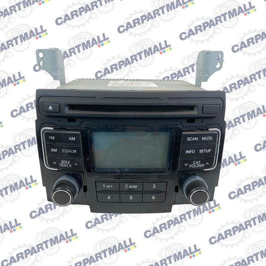 2011 HYUNDAI SONATA RADIO AM FM CD PLAYER STEREO RECEIVER UNIT 96180-3Q000 OEM
