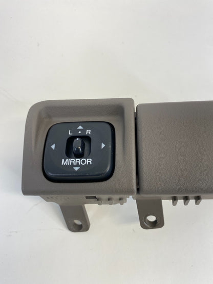 1998-2005 Lexus GS300 Dash Coin Tray Bin Cover Bezel & Mirror Switch w/ Bezel