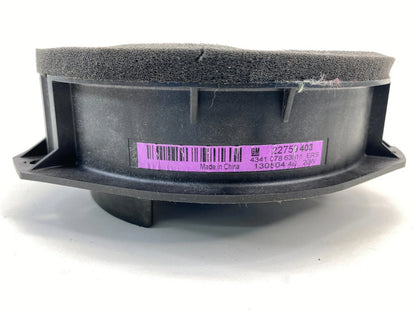 2010-2017 GMC TERRAIN CHEVROLET EQUINOX REAR DOOR RADIO SPEAKER 22759403 OEM