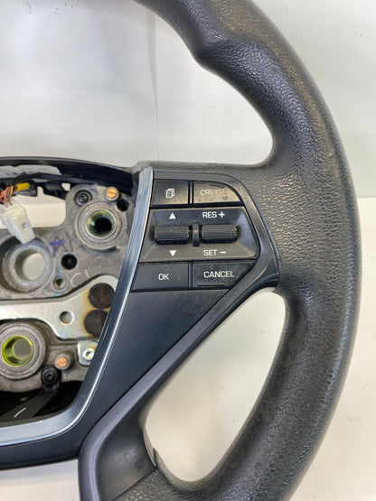 2015-2017 HYUNDAI SONATA STEERING WHEEL W/ CRUISE CONTROL SWITCH OEM
