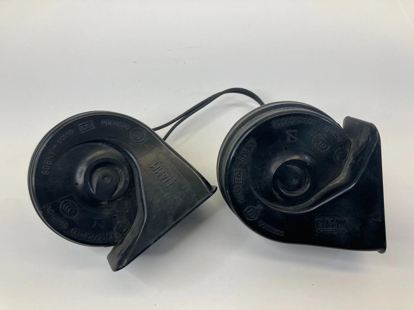 2007-2015 LINCOLN MKX DUAL HORN SET HIGH LOW NOTE ALARM SIGNAL E30055306 OEM