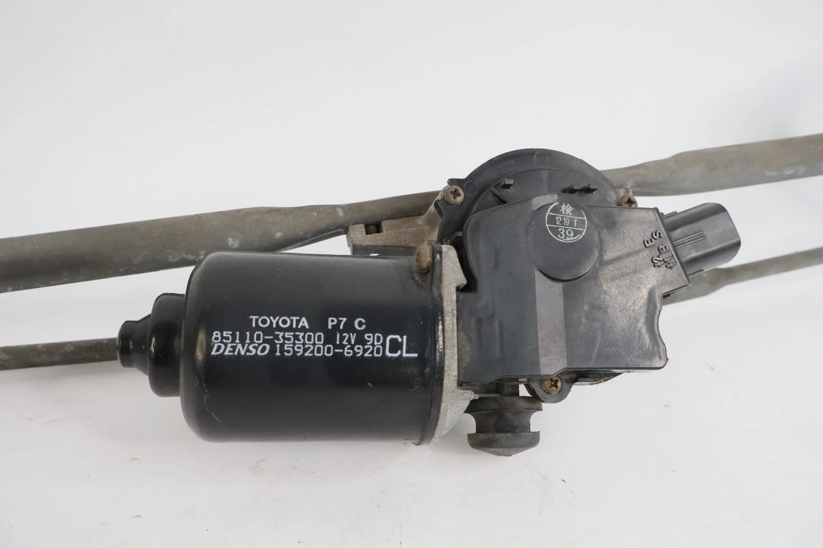 2003-2009 TOYOTA 4RUNNER FRONT WINDSHIELD WIPER MOTOR & LINKAGE TRANSMISSION OEM