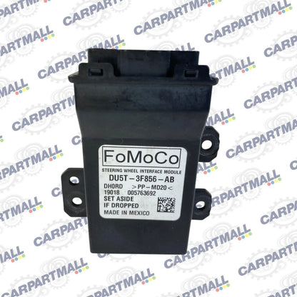 13-19 FORD EXPLORER INTERCEPTOR HEATED STEERING WHEEL MODULE OEM DU5T-3F856-AB
