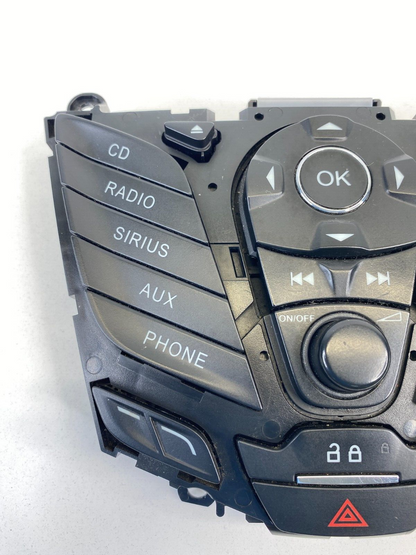 12-14 Ford Focus Radio AM/FM CD Phone Control Panel Faceplate CM5T18K811KC OEM