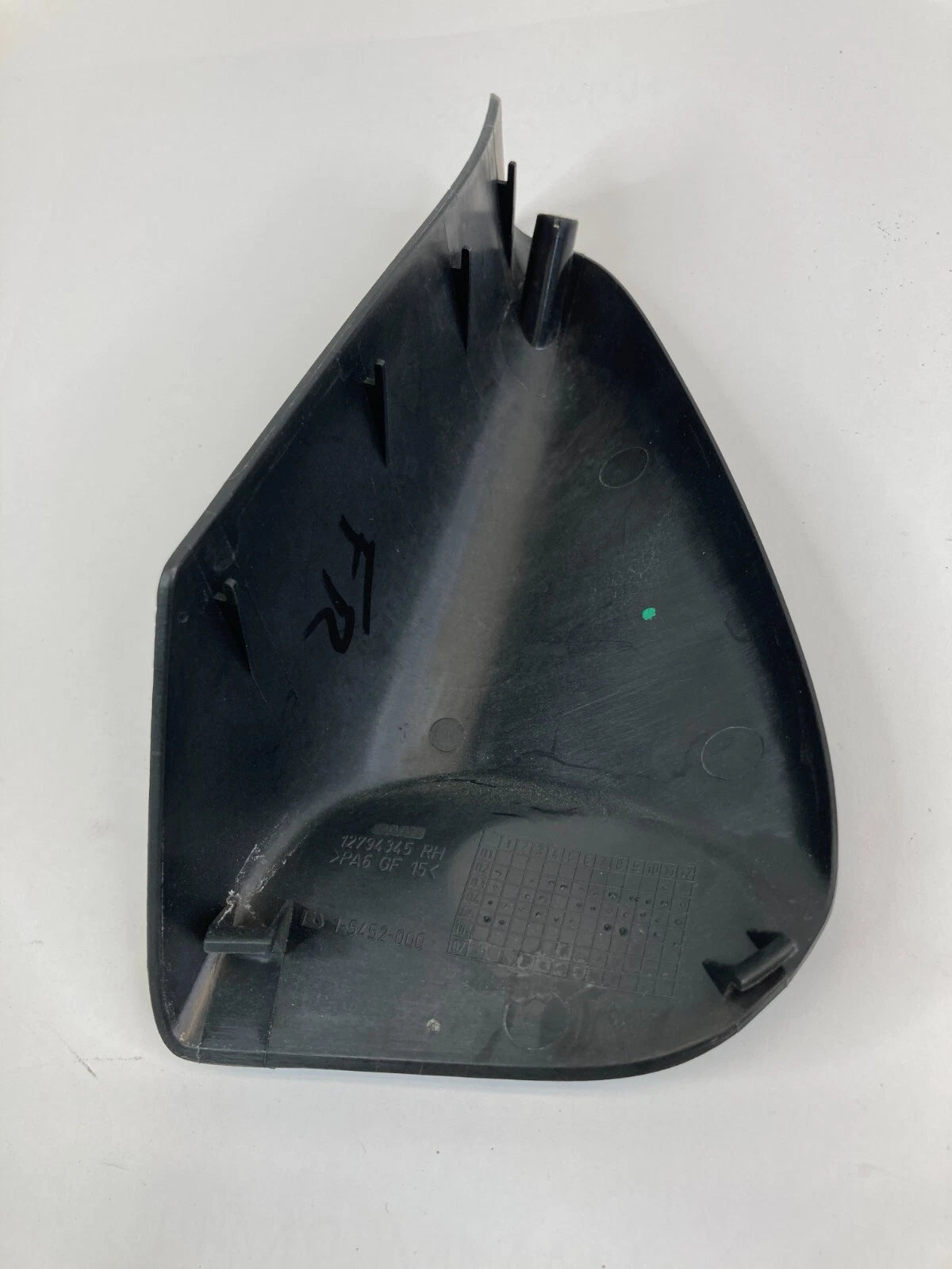 2003-2011 SAAB 9-3 FRONT RIGHT DOOR INNER MIRROR CORNER TRIM COVER 12794345 OEM