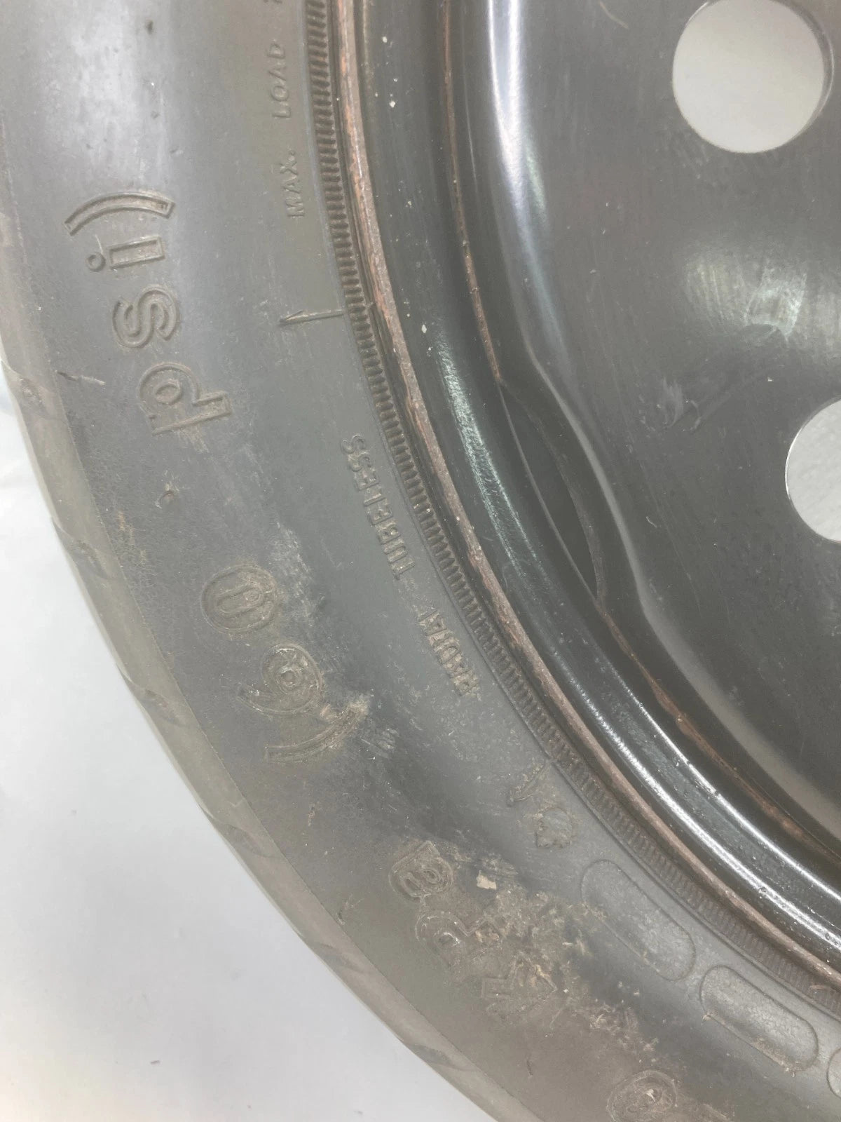 2003-2007 CADILLAC CTS EMERGENCY SPARE TIRE COMPACT DONUT WHEEL T125/70R16 96M