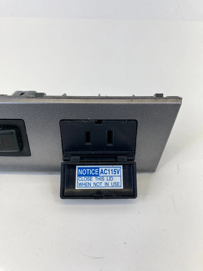 03 04 05 06 07 08 Pontiac Vibe Power Outlet 115V / 100W Plug Silver Trim OEM