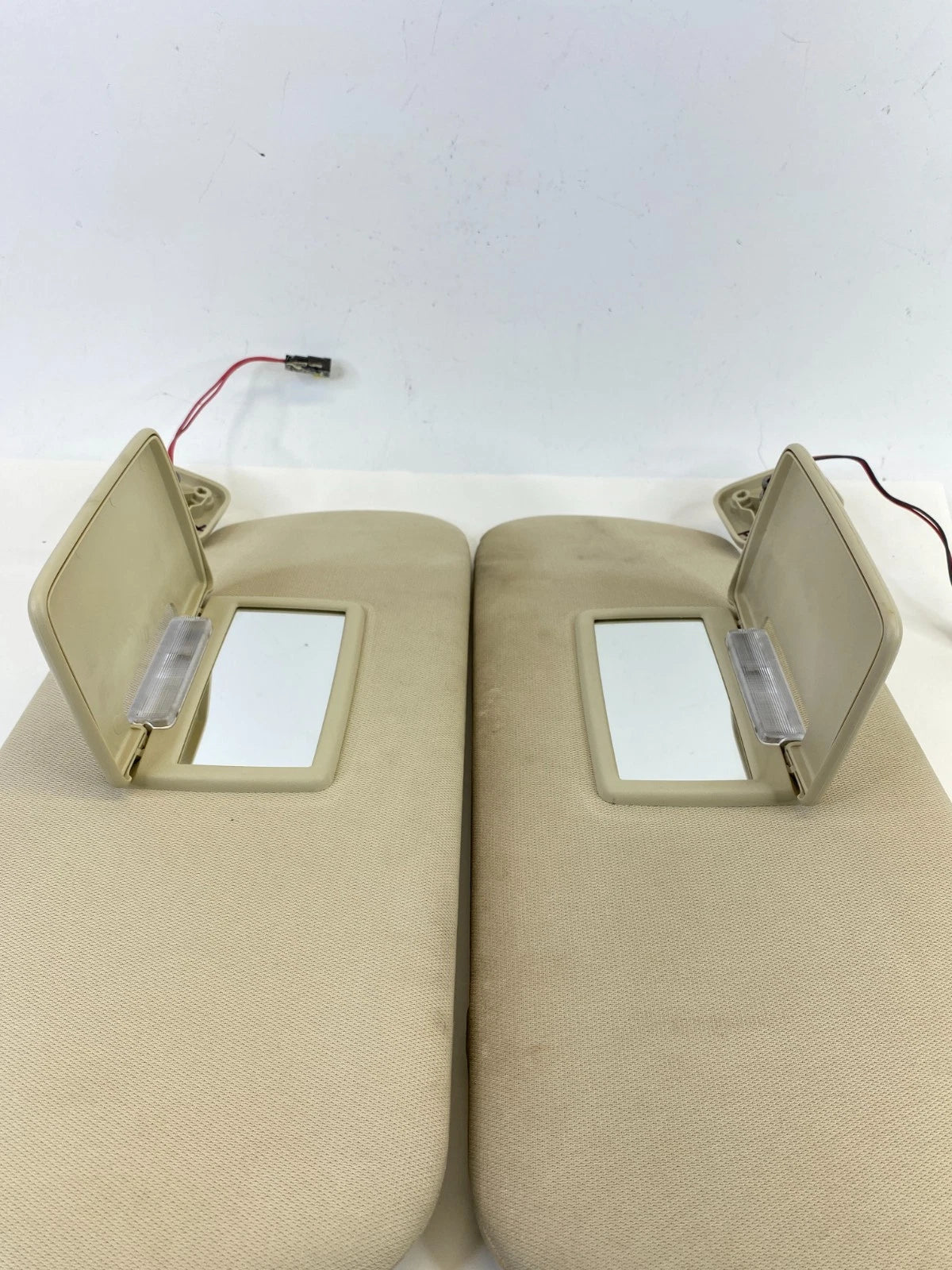 2013-2019 FORD FLEX LEFT & RIGHT SIDE SUNVISOR SHADE SET PAIR W /GARAGE OPENER