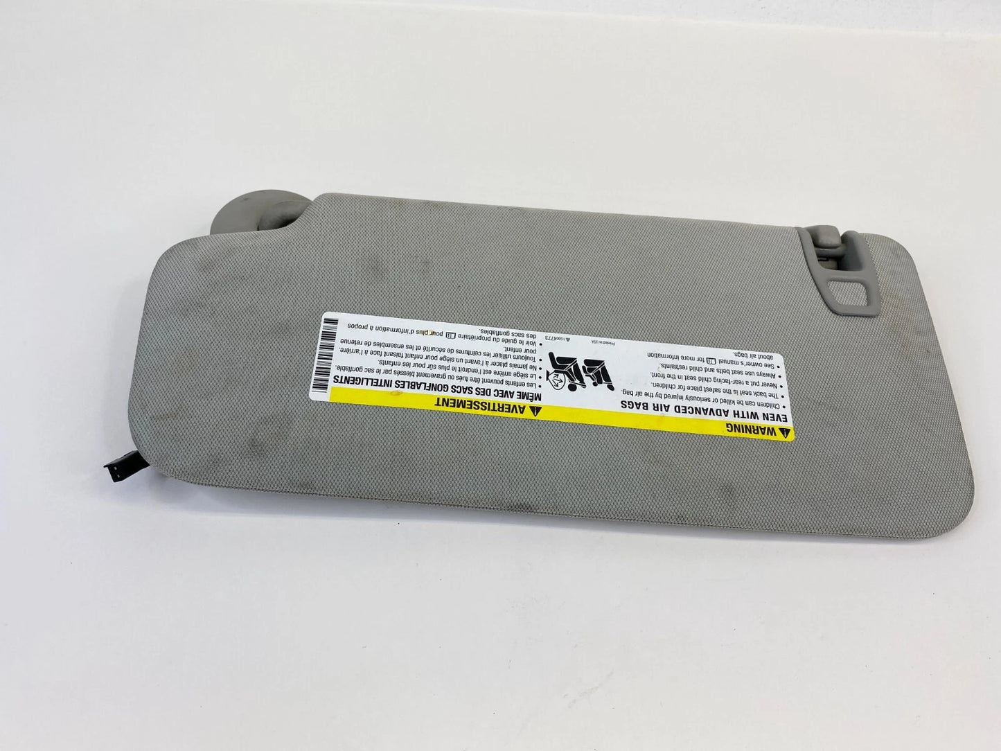 2010-2017 GMC TERRAIN CHEVY EQUINOX RIGHT PASSENGER SUNVISOR SUN VISOR SHADE