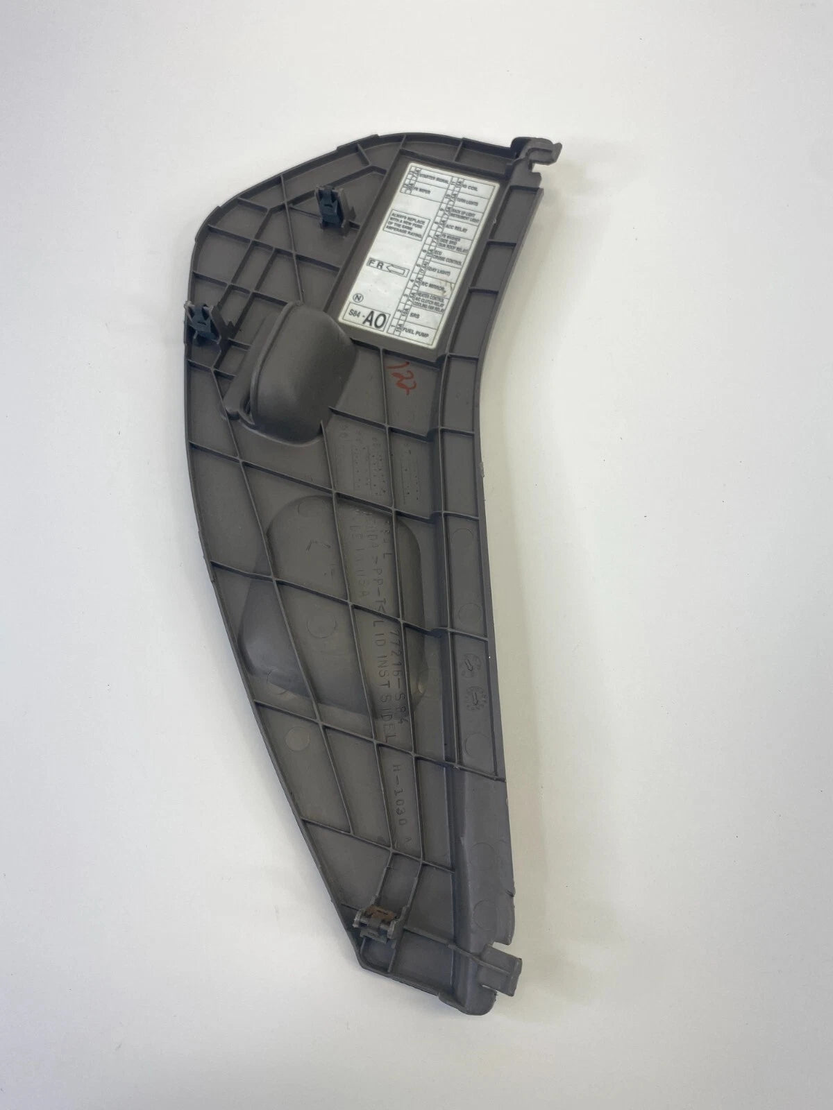 1998-2002 HONDA ACCORD SEDAN DASH LEFT DRIVER FUSE BOX COVER PANEL 77216-S84 OEM