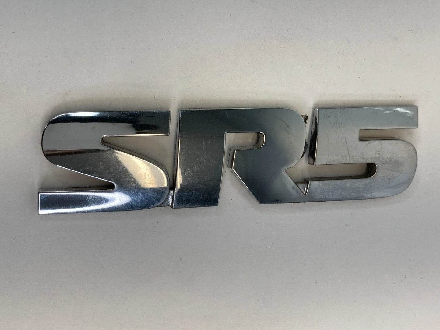 07-21 TOYOTA TUNDRA SR5 REAR SIDE DOOR BADGE LOGO NAMEPLATE SIGN EMBLEM CHROME