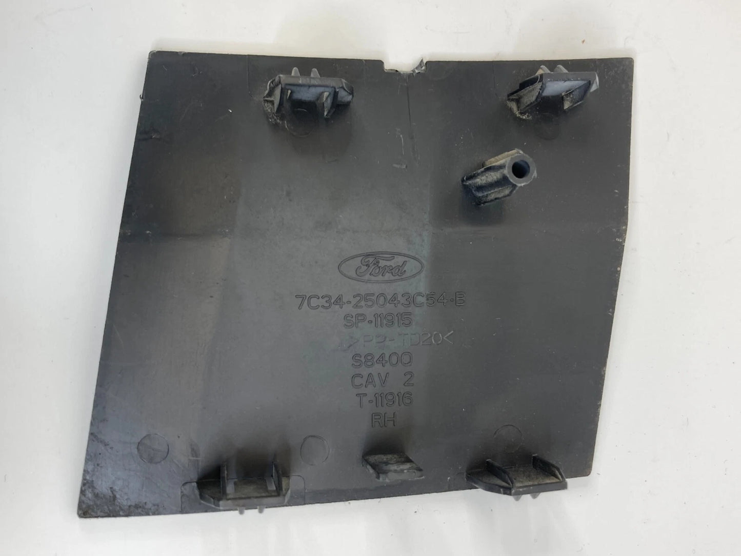2008-2016 FORD F-250 SUPER DUTY DASH RIGHT SIDE BOLT COVER TRIM CAP 7C3425043C54