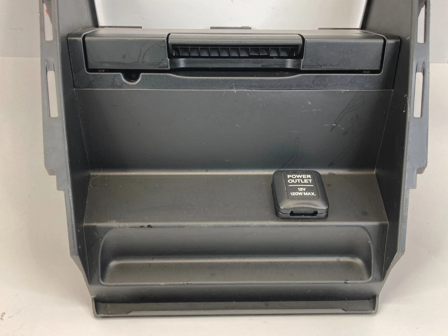 2011-2015 HONDA CR-Z FRONT DASH CENTER CONSOLE POCKET TRIM BEZEL W/ POWER OUTLET