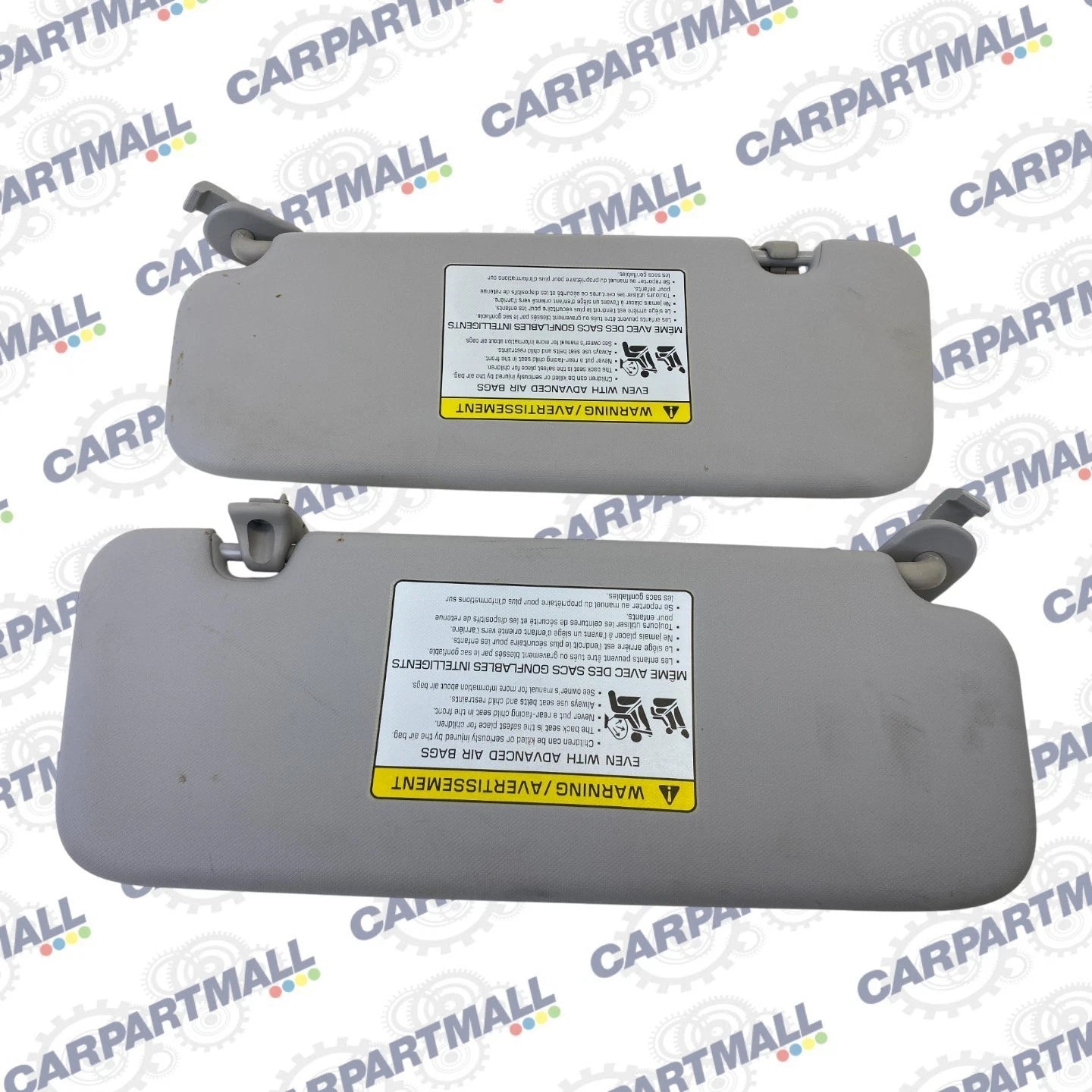 2017-2019 HYUNDAI ELANTRA SEDAN SUNVISOR SUN VISOR SHADE SET PAIR OEM