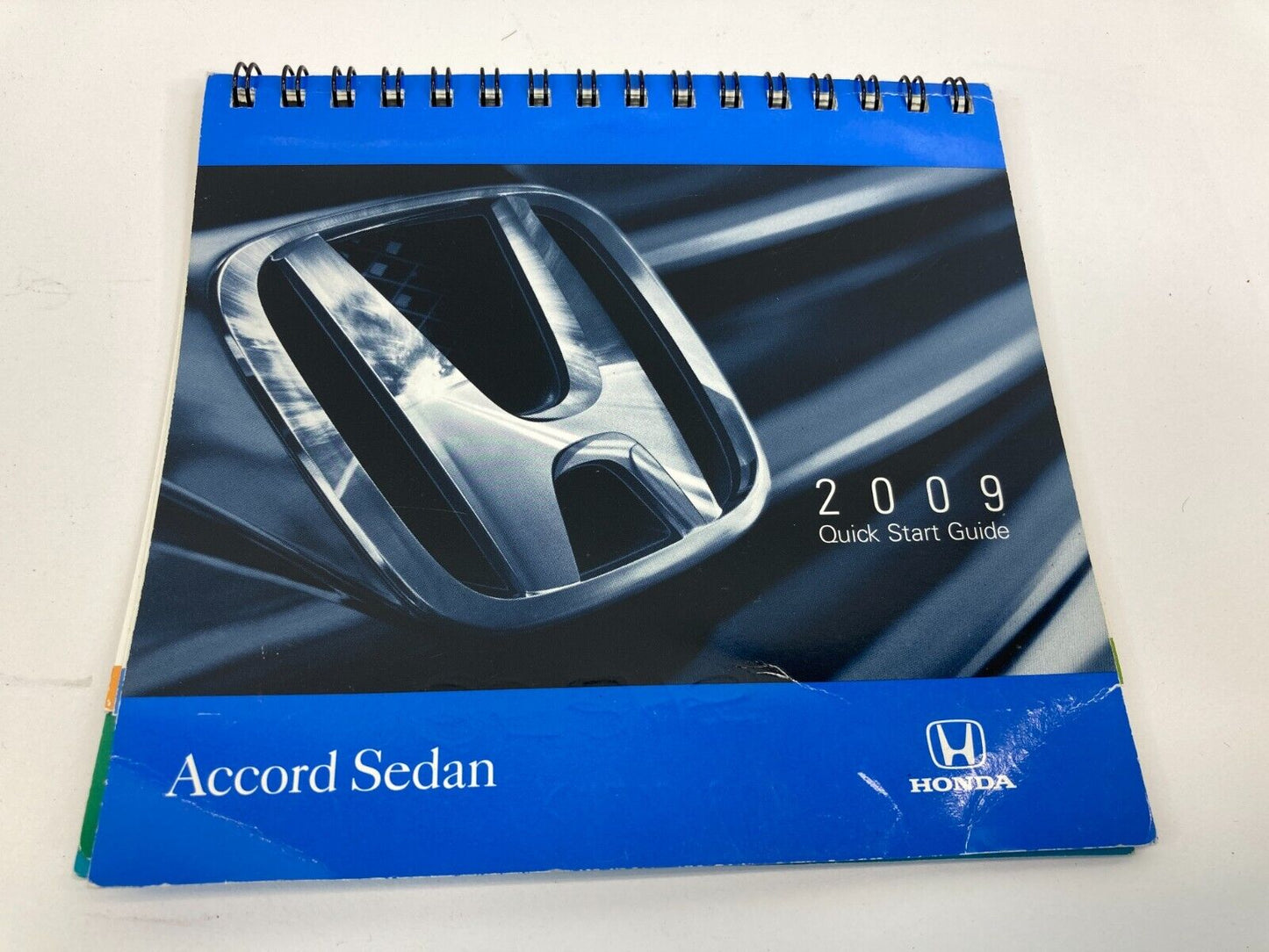 2009 Honda Accord Sedan Owner's Manual Warranties & Service History Guide Case