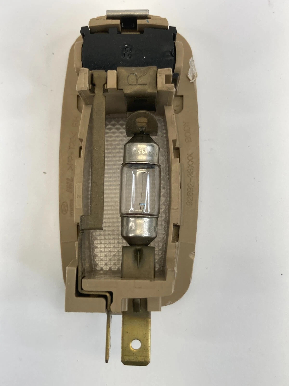 11 12 13 14 HYUNDAI SONATA ROOF RIGHT SUNVISOR VANITY LAMP LIGHT 92892-3SXXX OEM