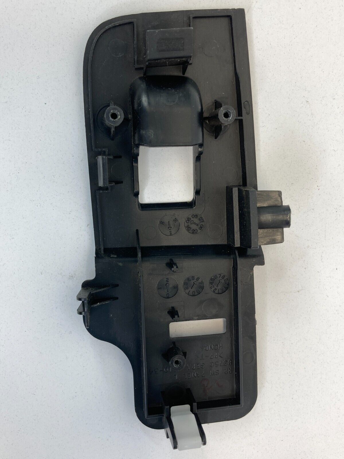 04-08 Acura TL Rear Left Side Door Window Switch Cover Bezel 83750-SEPA-A010-34