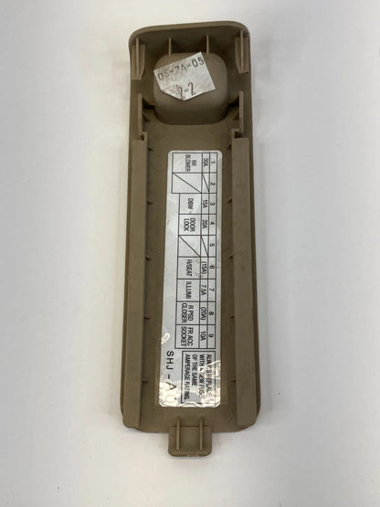 2005-2010 HONDA ODYSSEY KICK FUSE BOX ACCESS COVER LOWER RH OEM FACTORY SHJ-A0