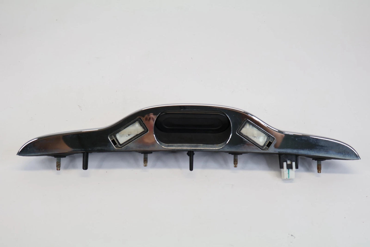 2012-2017 FIAT 500 REAR TRUNK MOLDING TRIM CHROME HANDLE LICENSE LIGHT & LATCH