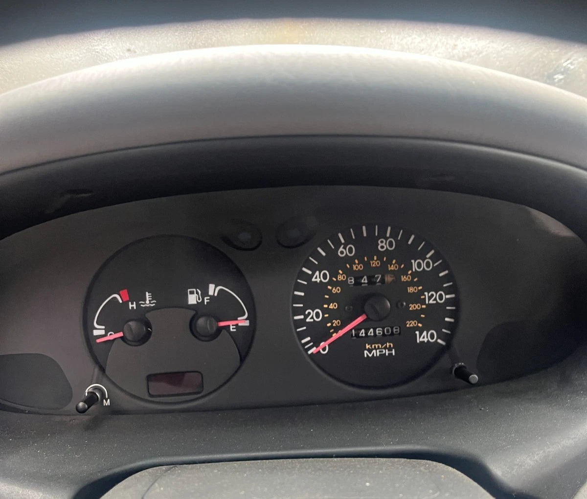 96-00 HYUNDAI ELANTRA SPEEDOMETER INSTRUMENT CLUSTER 144K MILES 94004-29035 OEM