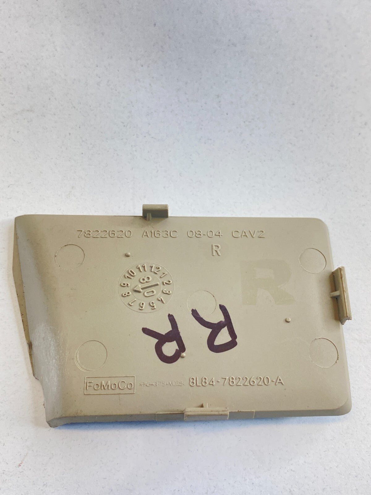 08-12 Ford Escape 08-11 Focus Rear Right Inner Door Handle Trim Bezel 8L84782262