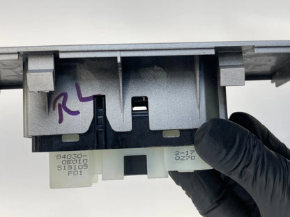07-09 LEXUS RX350 04-06 RX330 REAR LEFT DOOR WINDOW CONTROL SWITCH 84030-0E010
