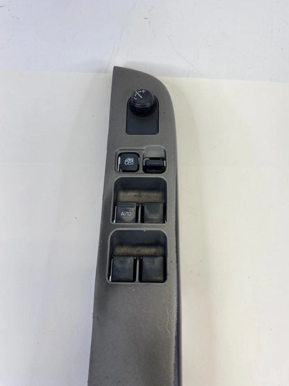 2000-2004 NISSAN XTERRA FRONT LEFT MASTER WINDOW CONTROL SWITCH W/ BEZEL OEM