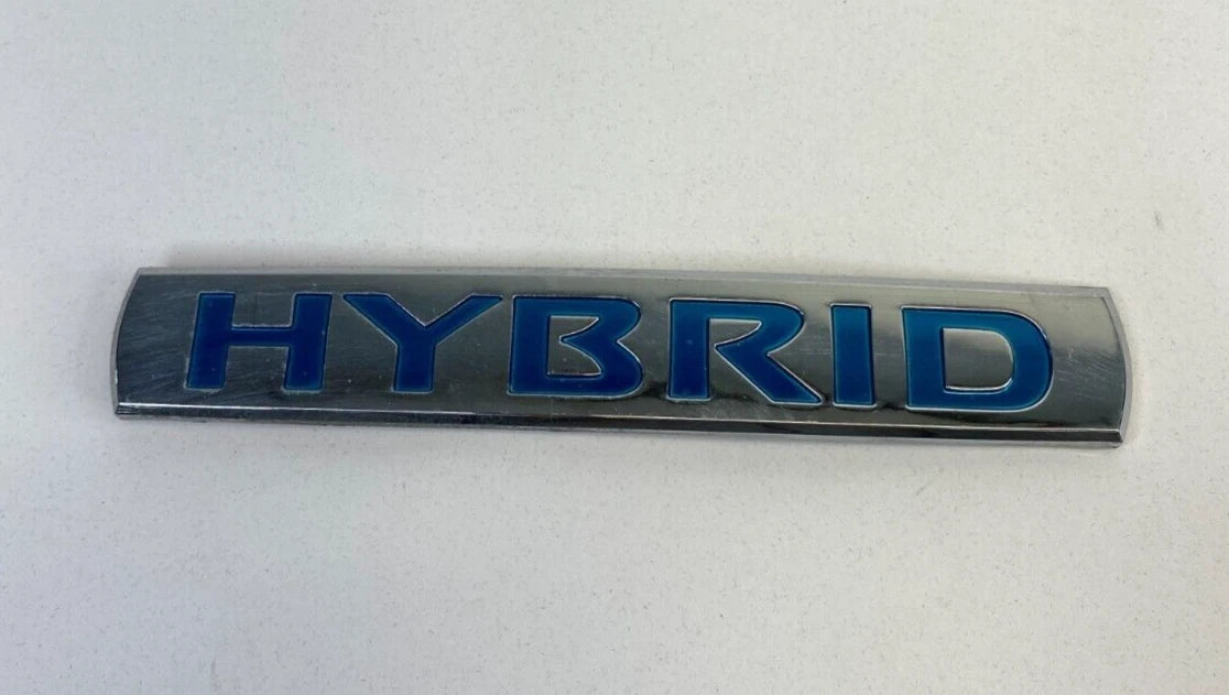 2007-2011 NISSAN ALTIMA SEDAN REAR TAILGATE EMBLEM BADGE LOGO CHROME HYBRID OEM