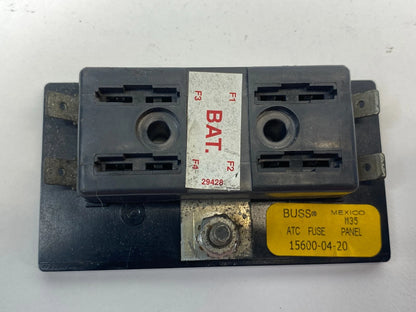 05-07 BUICK TERRAZA 3.5L AT FUSE PANEL SHORT HOLDER BASE POSITIONS 15600-04-20
