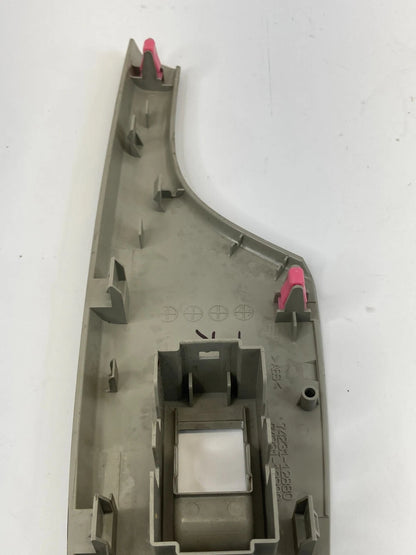 09-13 TOYOTA COROLLA SEDAN REAR RIGHT SIDE DOOR WINDOW SWITCH BEZEL 74231-12880