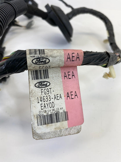 2013-2016 Ford Fusion Rear Left Door Wire Wiring Harness FG9T-14633-AEA OEM
