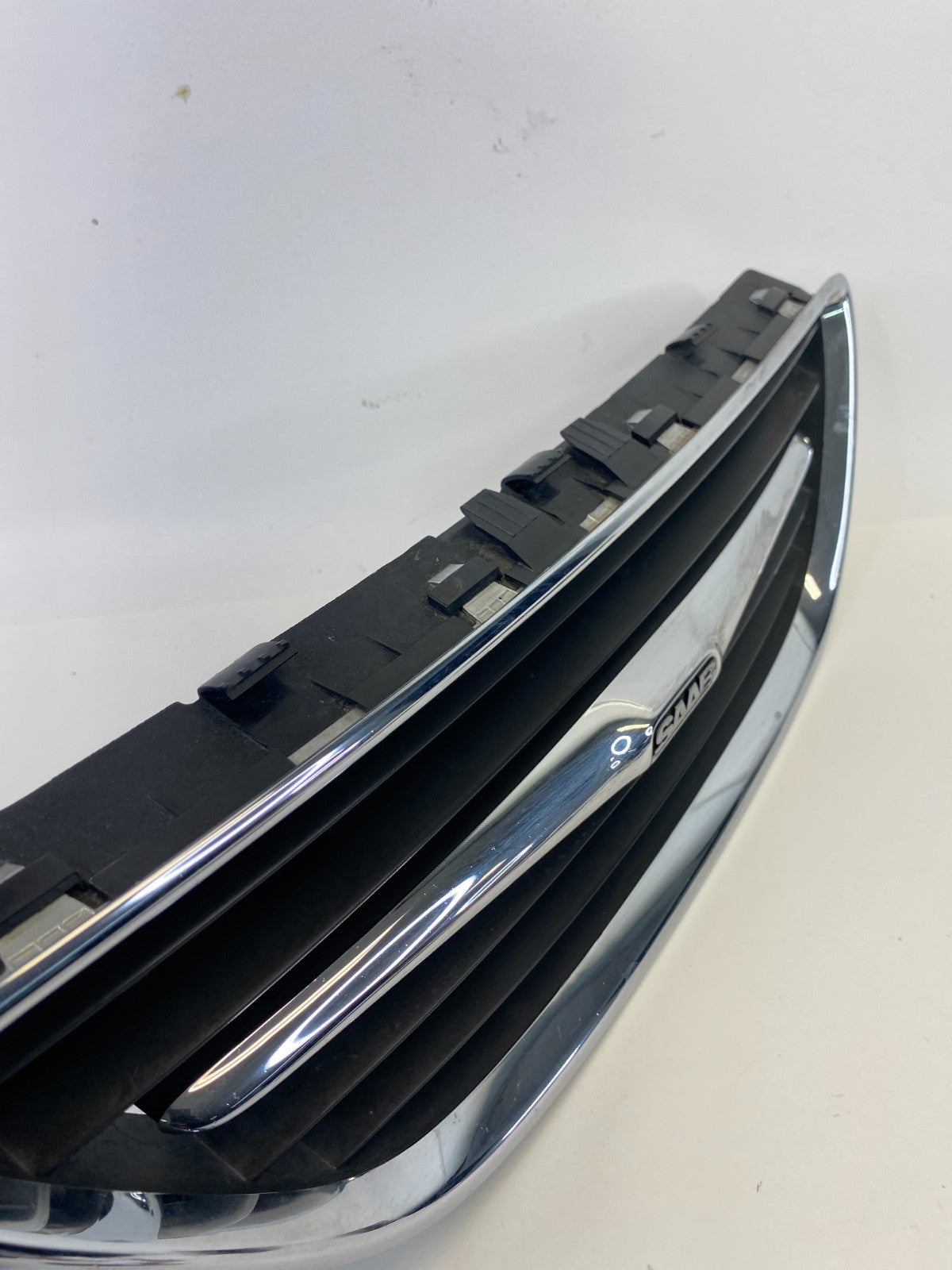 2003-2007 Saab 9-3 Sedan Front Bumper Radiator Center Grille Set of 3 OEM