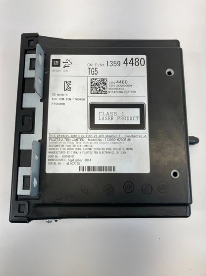 2015-2017 BUICK REGAL LACROSSE AUDIO DISC CD PLAYER RECEIVER 13594480 OEM