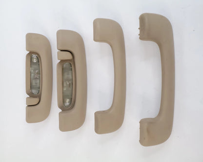 2011-2023 CHRYSLER 300 DODGE CHARGER INTERIOR ROOF GRAB HANDLES SET 4PC OEM