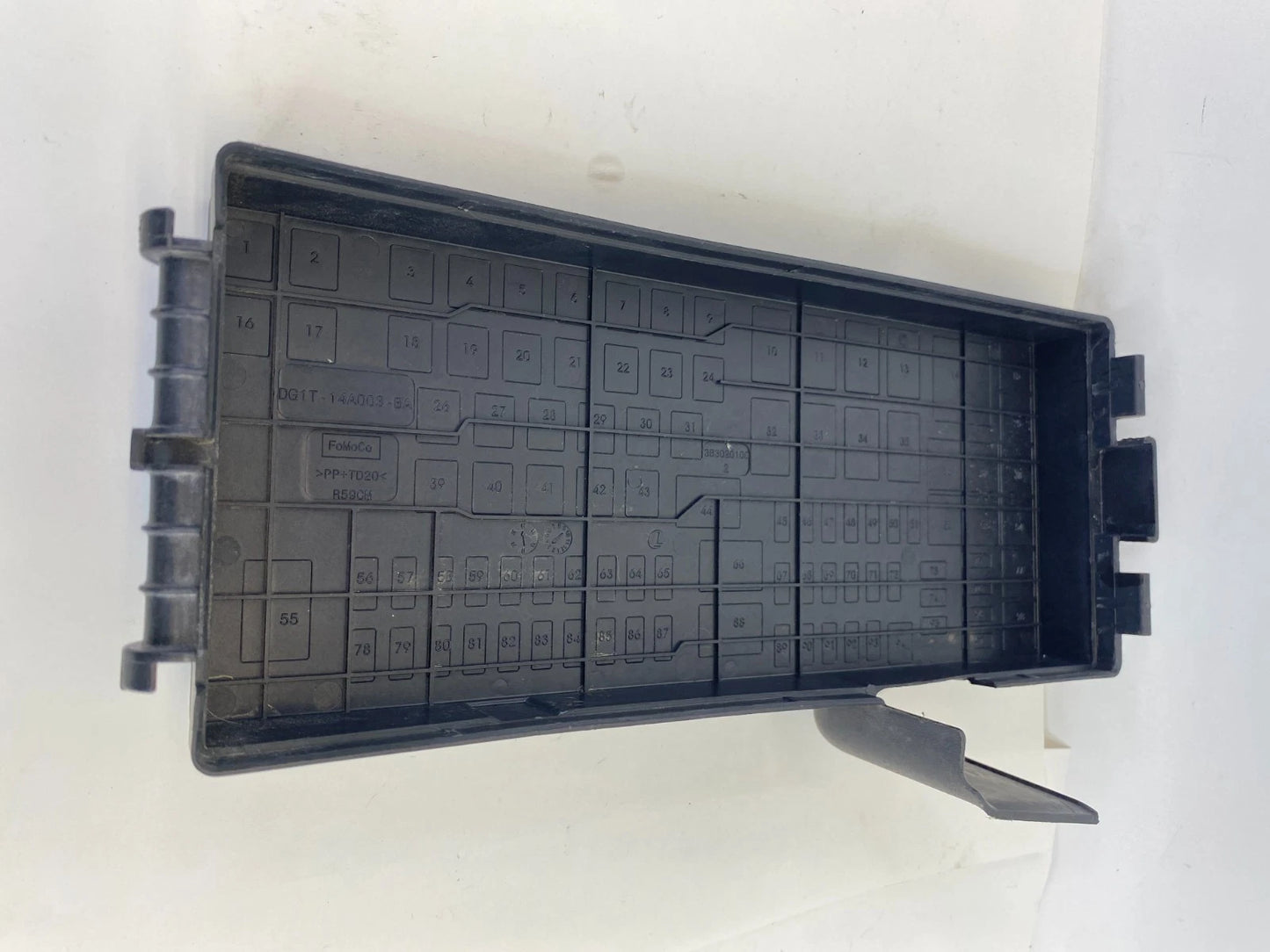 2009-2012 Ford Flex 3.5L V6 A/T Under Hood Fuse Relay Box Cover Lid OEM