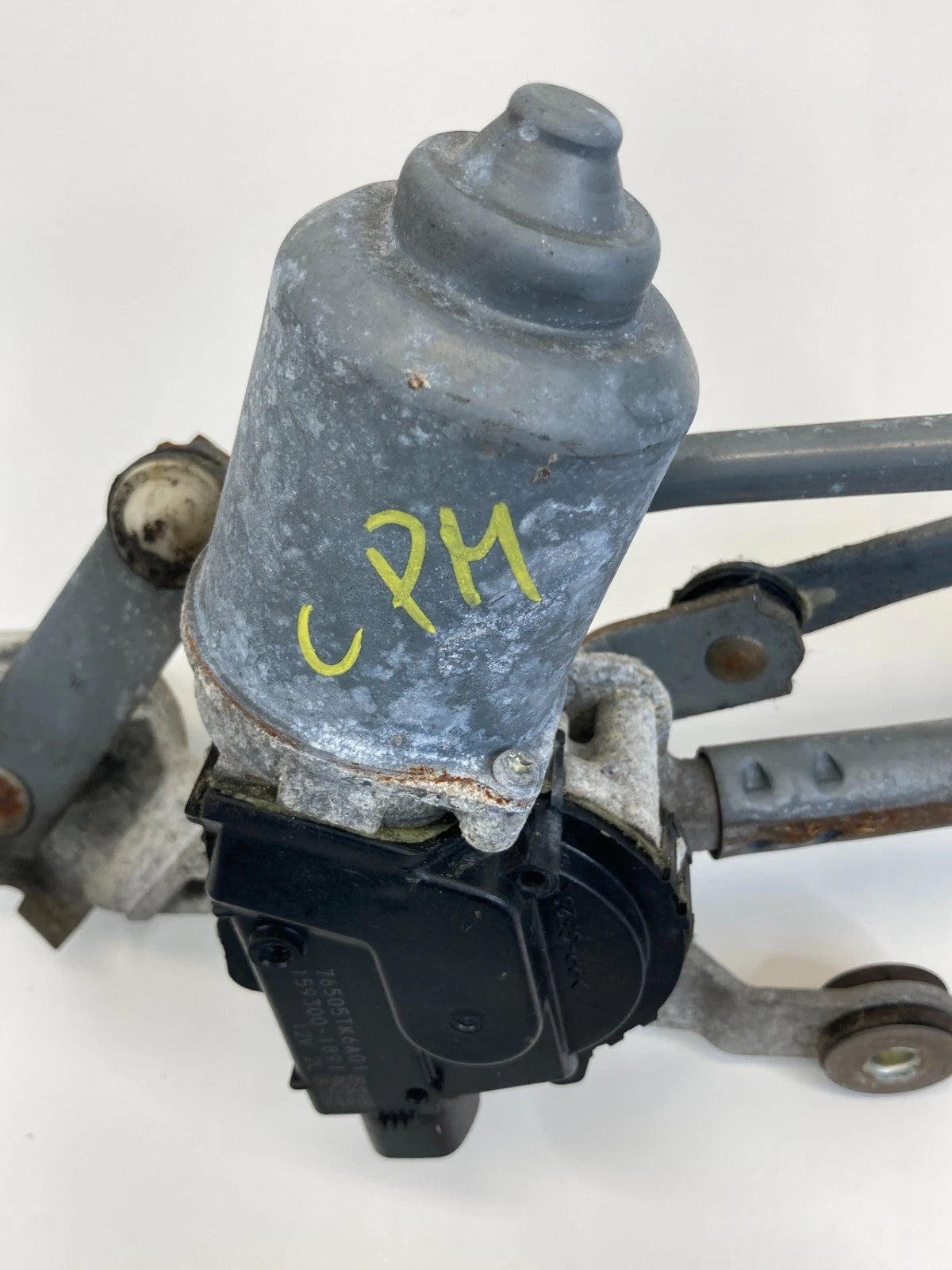 2009-2014 HONDA FIT FRONT WINDSHIELD WIPER MOTOR & LINKAGE ASSY 76505TK6A01 OEM